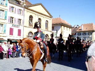 Dfil des Milices Vaudoises, Yverdon-les-Bains