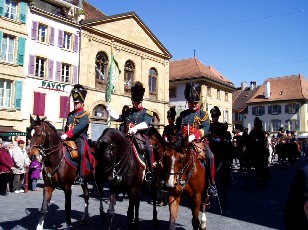 Dfil des Milices Vaudoises, Yverdon-les-Bains