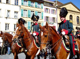 Dfil des Milices Vaudoises, Yverdon-les-Bains