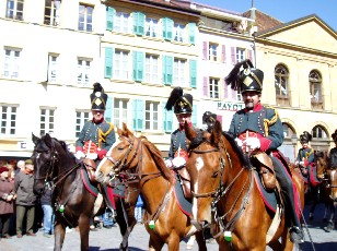 Dfil des Milices Vaudoises, Yverdon-les-Bains