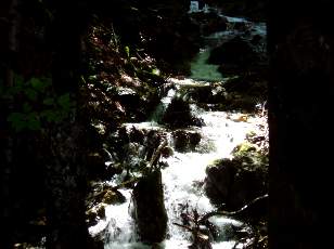 Saut de l'Eau, Sainte-Croix