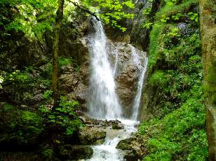 Saut de l'Eau, Sainte-Croix