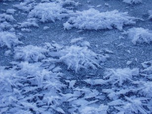 Le lac des Taillres en hiver