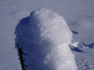 Le lac des Taillres en hiver