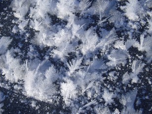 Le lac des Taillres en hiver