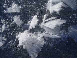 Le lac des Taillres en hiver