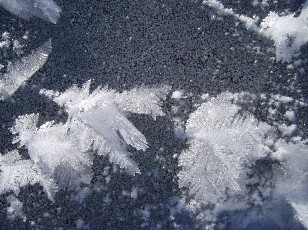 Le lac des Taillres en hiver